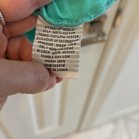 Blue Embroidered Bird Top - Picture 6 of 6